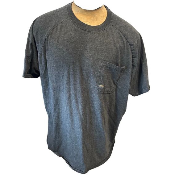 Ariat Rebar Men’s 3XLT Gray Short Sleeve Pocket Tee - Picture 1 of 5